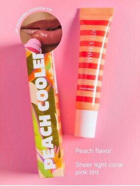 Winky Lux Lip Libations Squalane Treatment Balm in Peach Cooler
